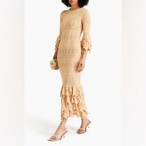 Zimmermann wonderland tiered frill dress